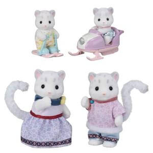 Sylvanian Families Snow Leopard Family